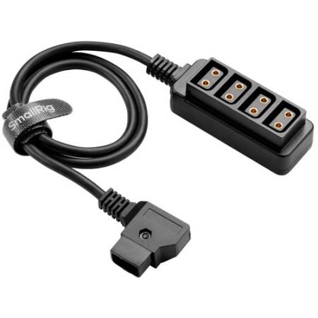 SmallRig 5475 - kabel zasilający, adapter, rozgałęźnik D-Tap 1 do 4